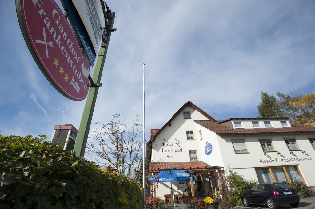 Gasthof Frankenstuben Ebern Exterior foto